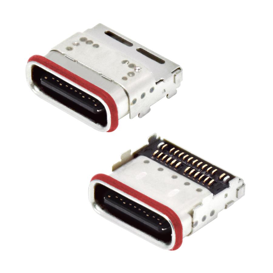 USB-C40-S-RA-CS67-SMT-WP-BK-30-TR