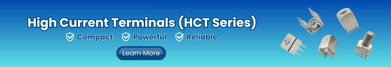 High Current Terminals (HCT Series)